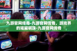 九游官网传奇-九游官网传奇，游戏界的璀璨明珠-九游官网传奇