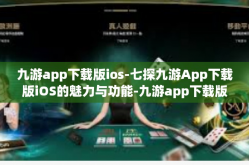 九游app下载版ios-七探九游App下载版iOS的魅力与功能-九游app下载版ios